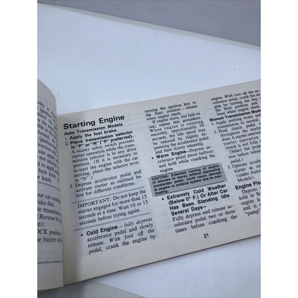 1974 CHEVROLET CHEVELLE OWNERS MANUAL. VINTAGE. Read - Picture 10 of 10